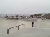 50 50 rail slide on flat bar